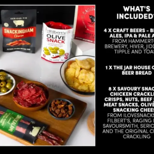 Man Box Beer & Snacks Gift Hamper Review: a simple pub night in a box that does the job