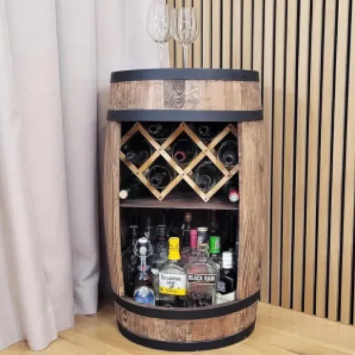 Weeco Barrel Bar Review: a rustic mini bar that actually feels solid, not cheap cosplay