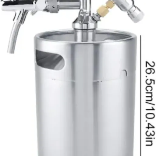 Tomotato 5L Stainless Steel Beer Keg Review: a promising idea held back by pressure issues