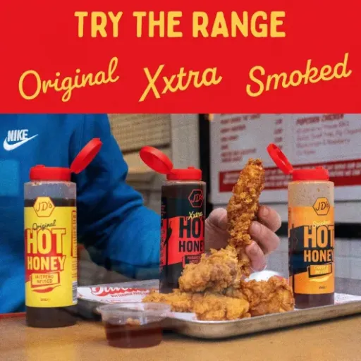 JD’s Hot Honey Sauce Set Review: three bottles that make boring food less boring