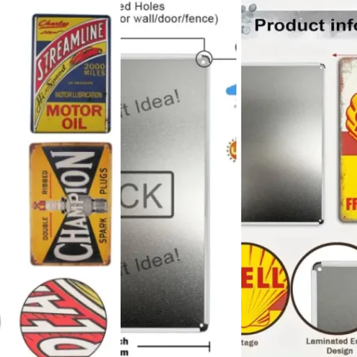 Ranking of the 7 best vintage Tin Signs (April 2026)