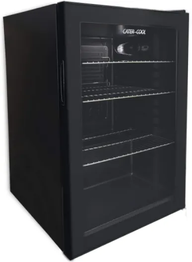 115ltr Single Door Black Eco Bottle Cooler (UK Mainland Only)
