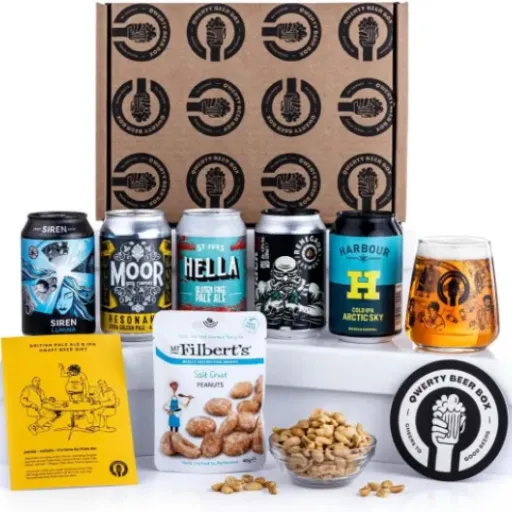 QWERTY Beer Box Father’s Day Craft Beer Gift Review: a simple, decent beer present that feels a bit pricey