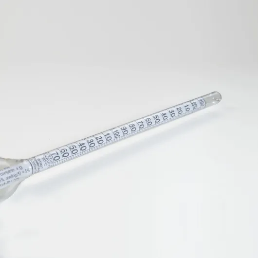 Triple Scale Hydrometer (S1310) - For Home Brewing And Winemaking, Glass, Specific Gravity 0.990 to 1.170 Sugar Scale Brix/Plato (% sugar)