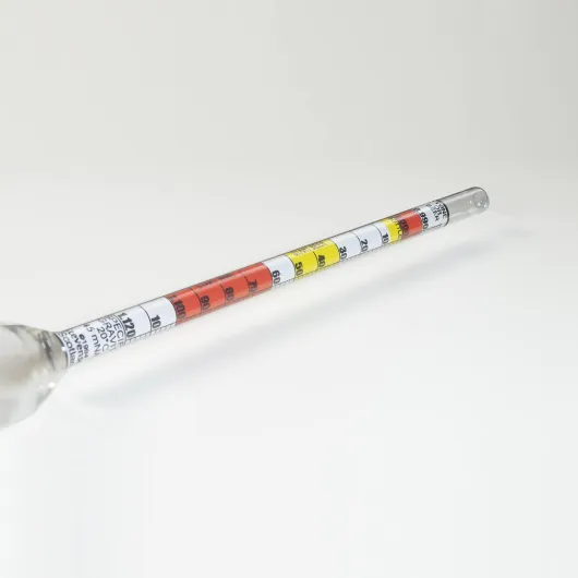 Triple Scale Hydrometer (S1207) - For Home Brewing And Winemaking,Specific Gravity 0.980 to 1.120, Glass Sugar Scale oz/gal