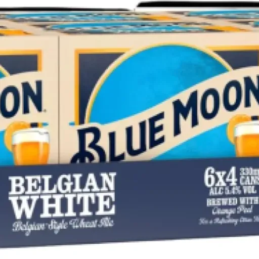Blue Moon Belgian White Wheat Ale Beer Review: an easy-going wheat beer with a citrus twist