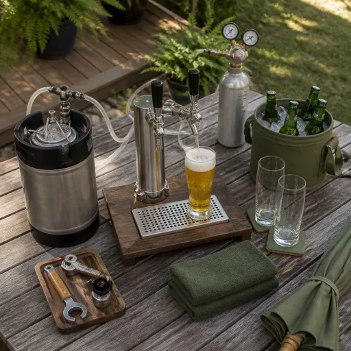 Pouring Draft Beer Outside: A Setup Guide for Your Patio or Backyard